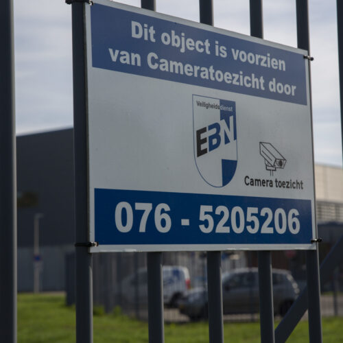 Alarmsystemen EBN Breda-3 Reclame-schild EBN Breda